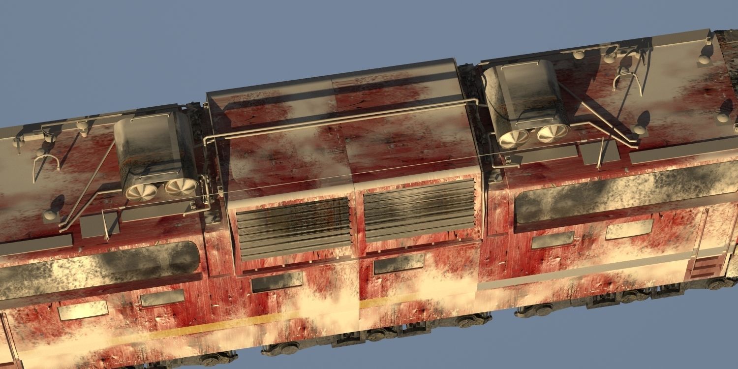 Train CS2T Snow 3D model_3