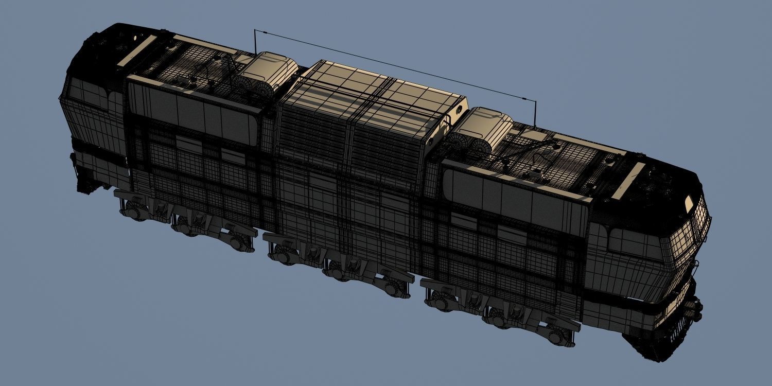 Train CS2T Snow 3D model_7