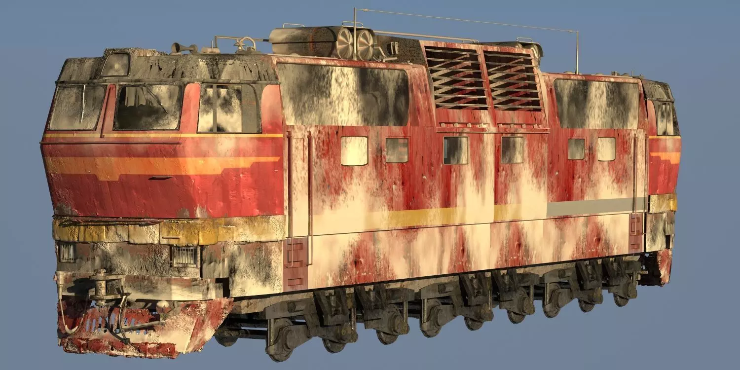 Train CS2T Snow 3D model_0