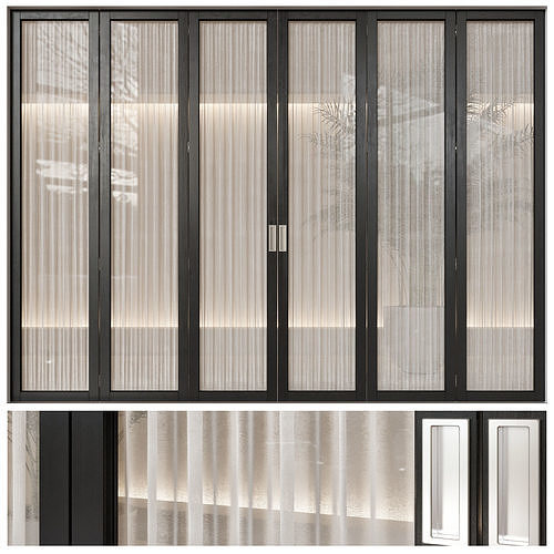 Interior door 3D model