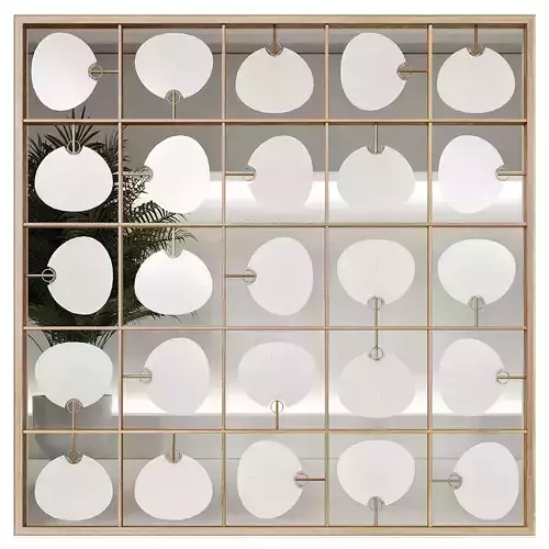 Fan partition 3D model