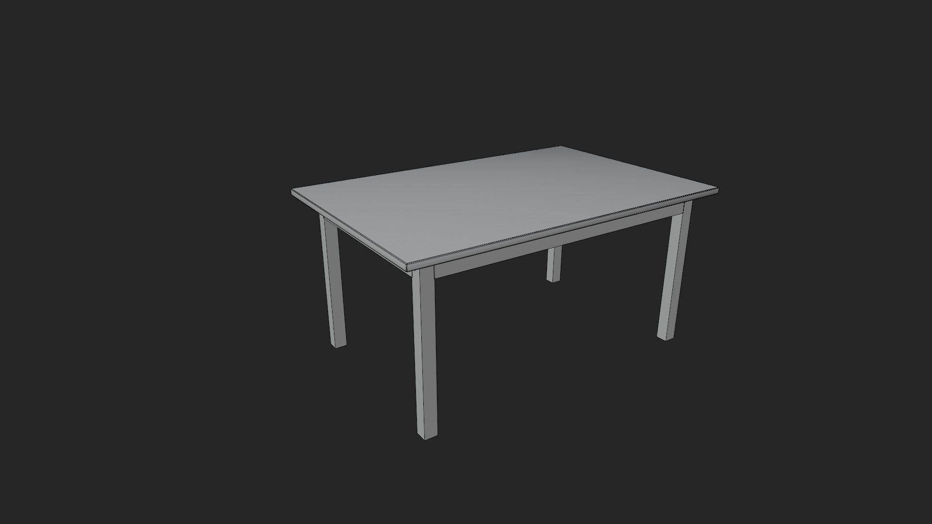 Table 3D model_5