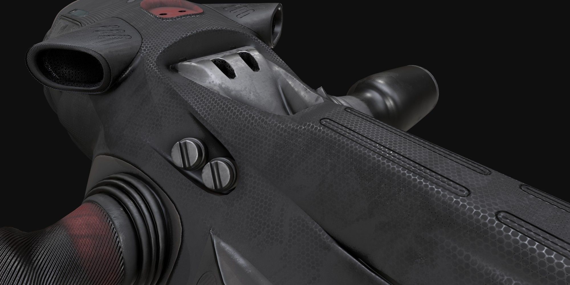 Sci fi ship Low-poly 3D model_17