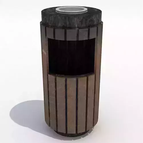 Street trash can - 1