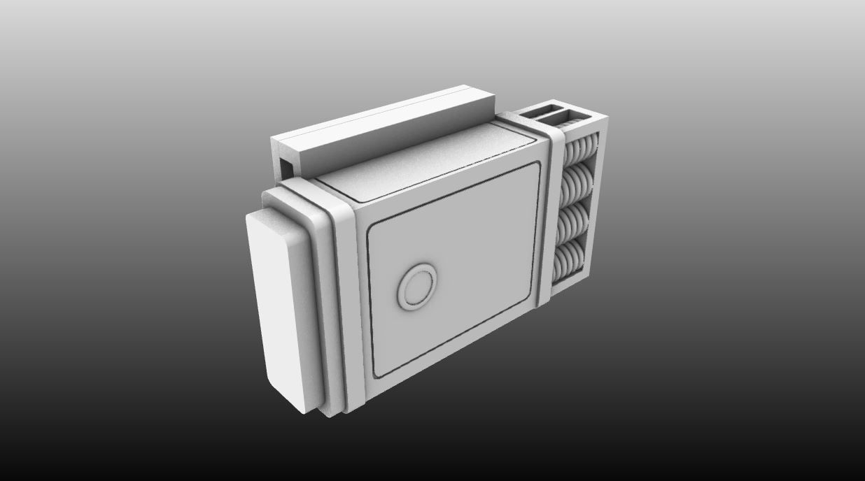 TVA Time Displacement Collar Device Loki Series 3D print model_3