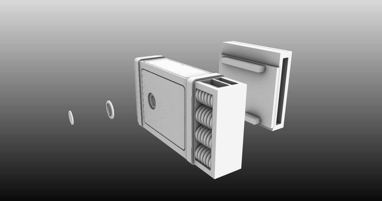 TVA Time Displacement Collar Device Loki Series 3D print model_4