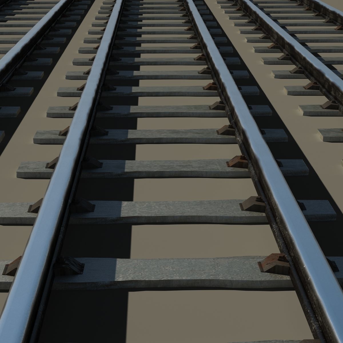 Rails Models 3D model | CGTrader