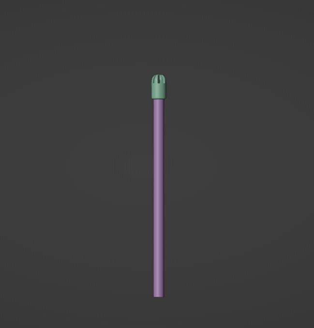 Saliva Ejector Suction Tips 3D model_4