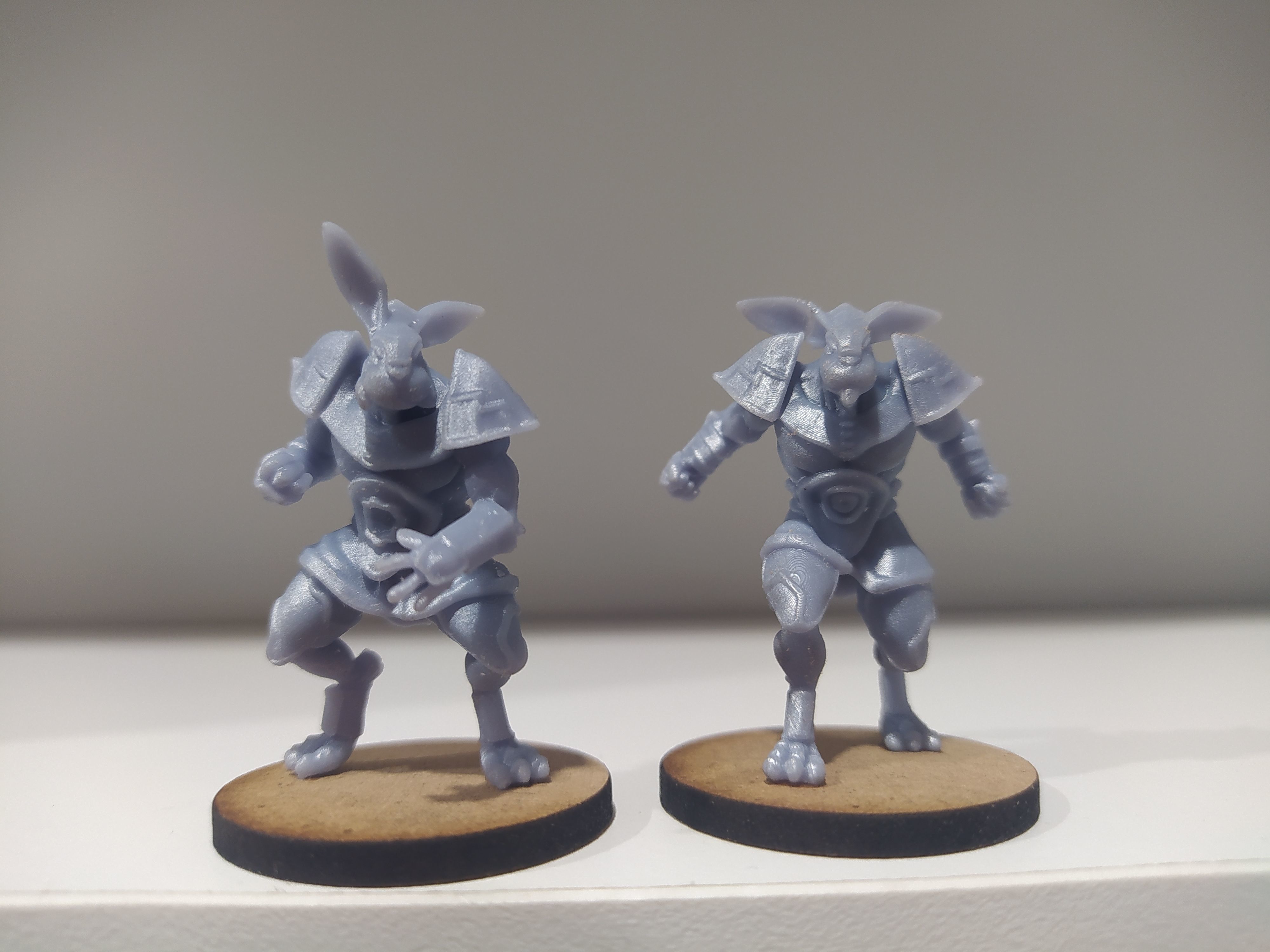 Bunny team 3D print model_1