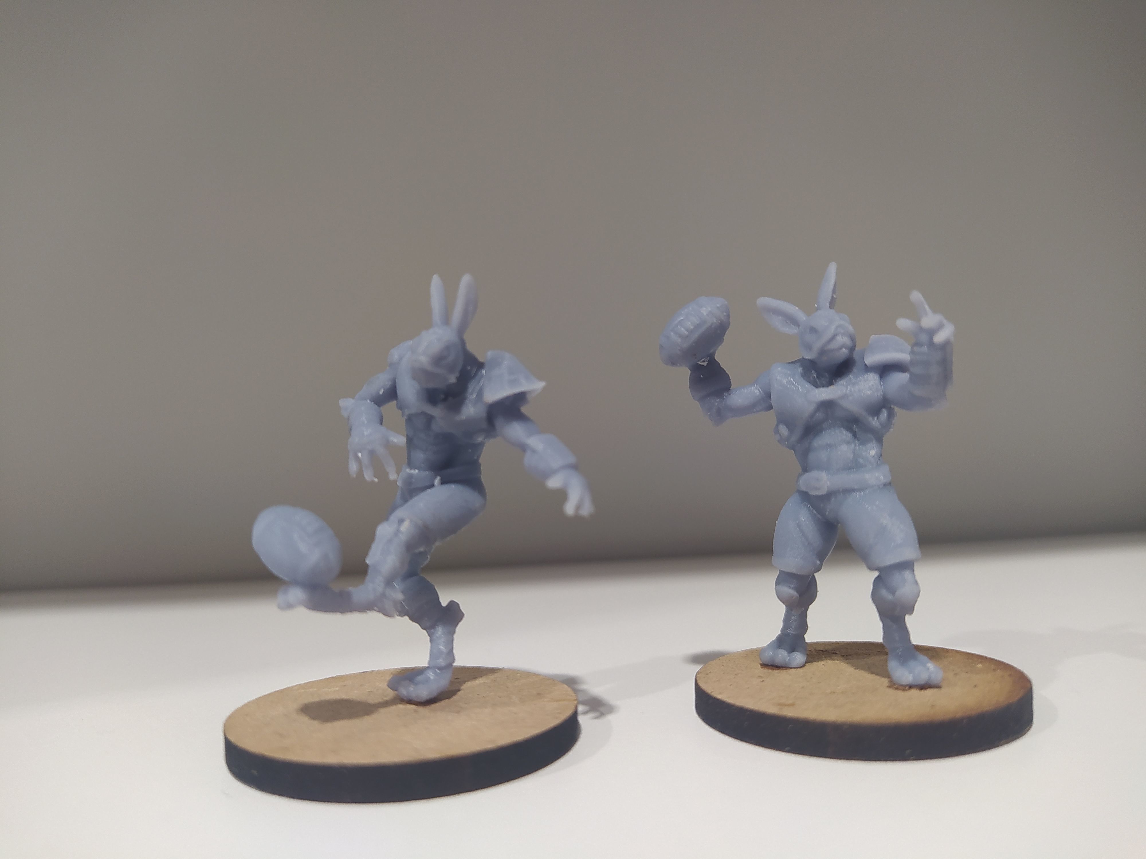 Bunny team 3D print model_3