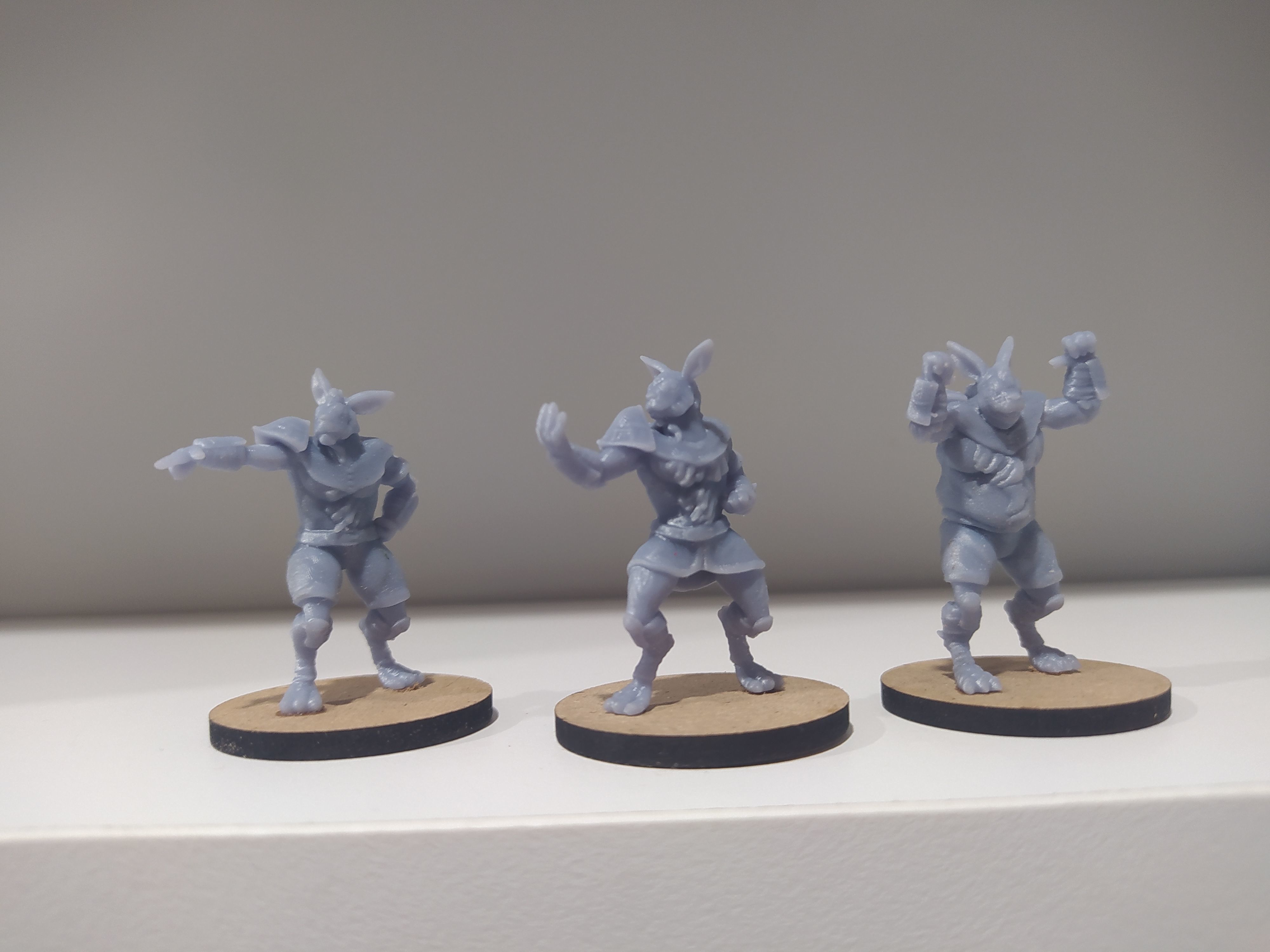 Bunny team 3D print model_4