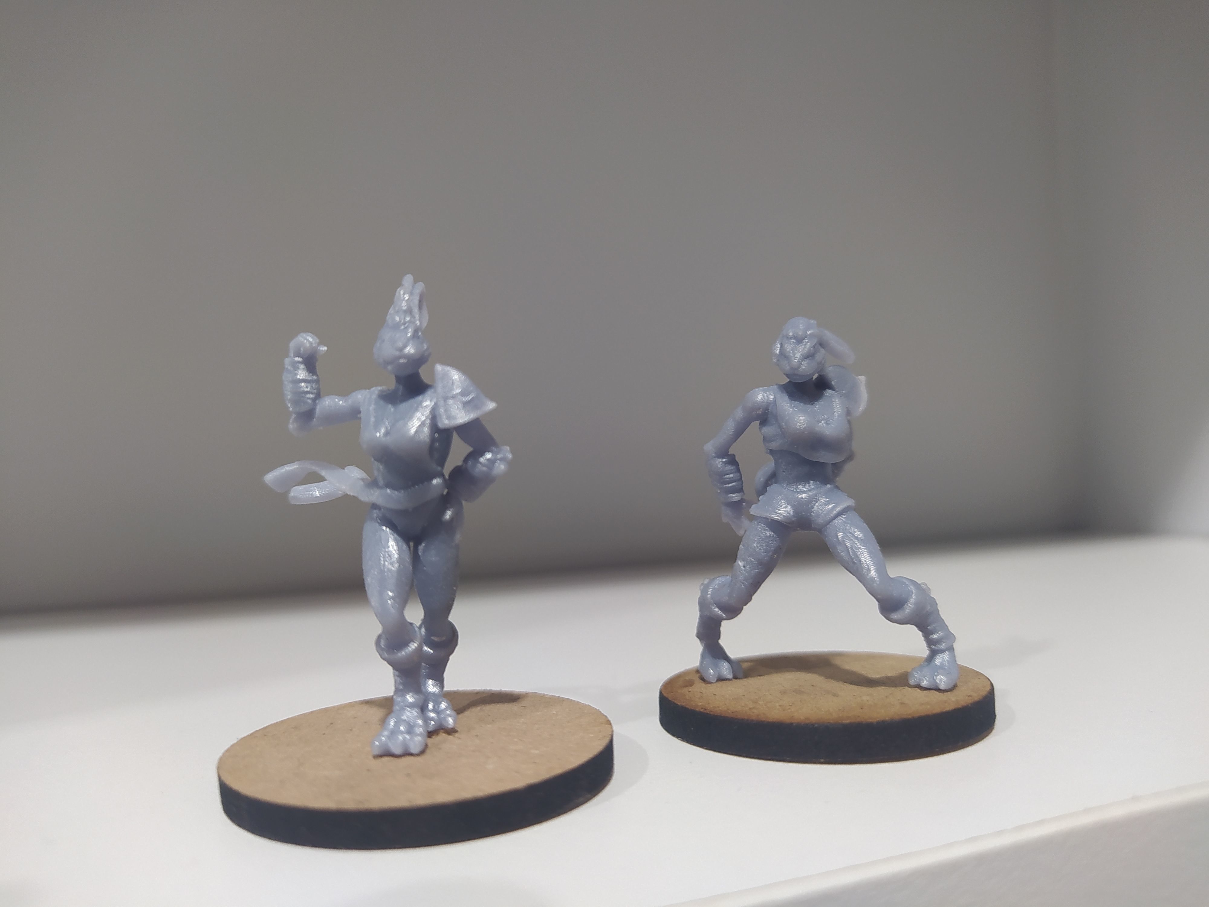 Bunny team 3D print model_2