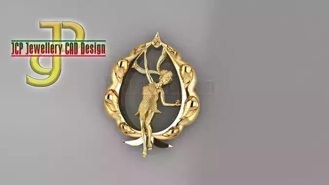 DANCEING GIRL PENDENT