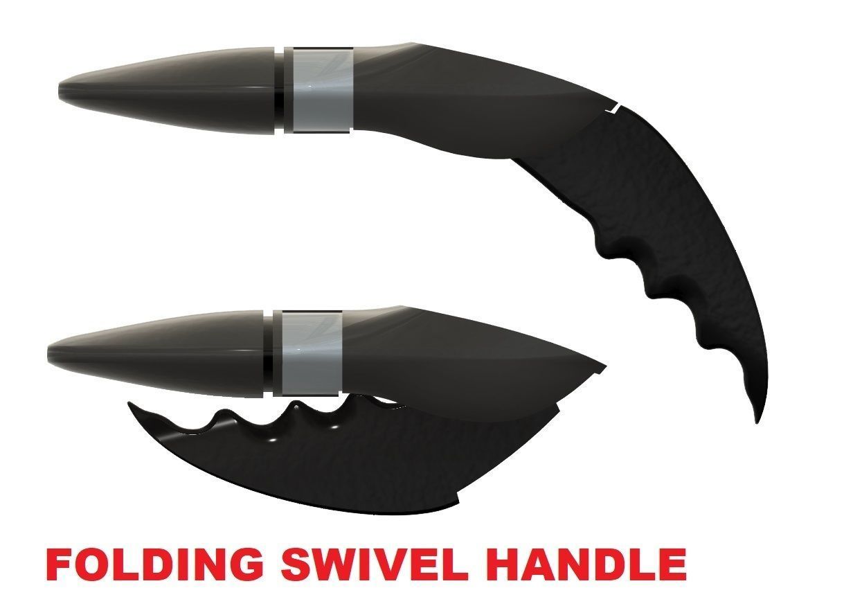 Babylon 5 Pilot Episode Pistol 3D print model_5