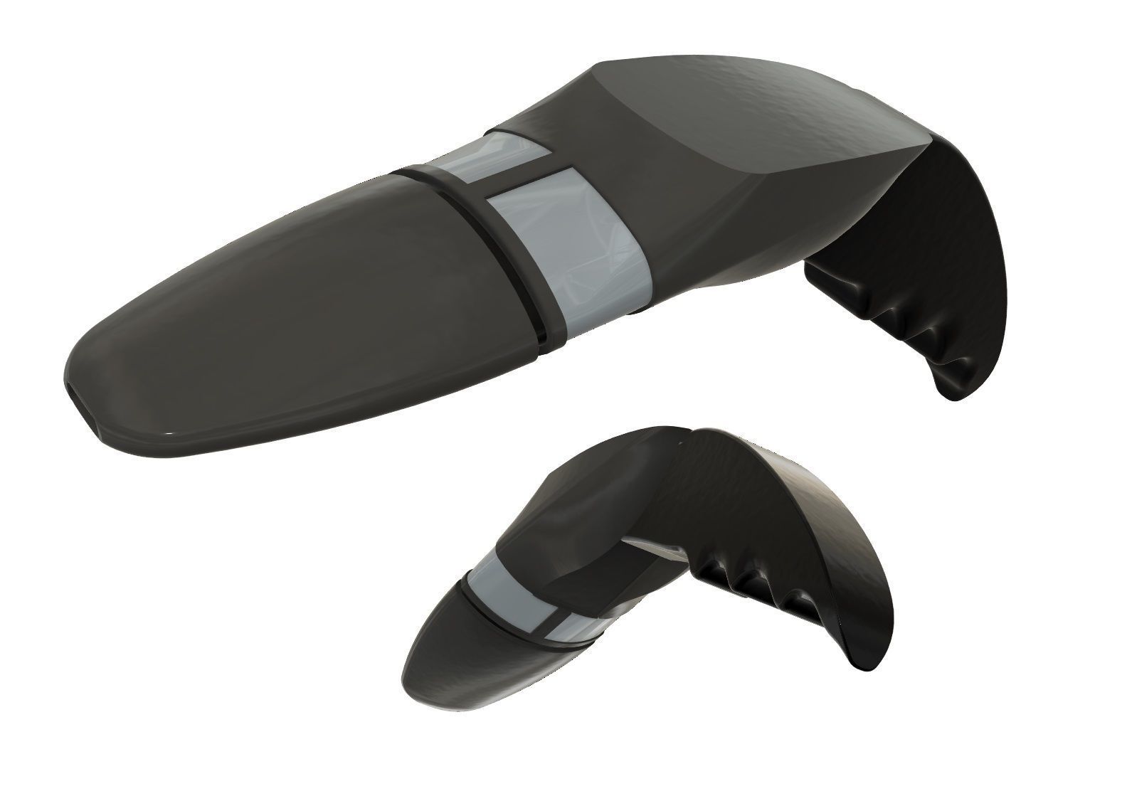 Babylon 5 Pilot Episode Pistol 3D print model_3