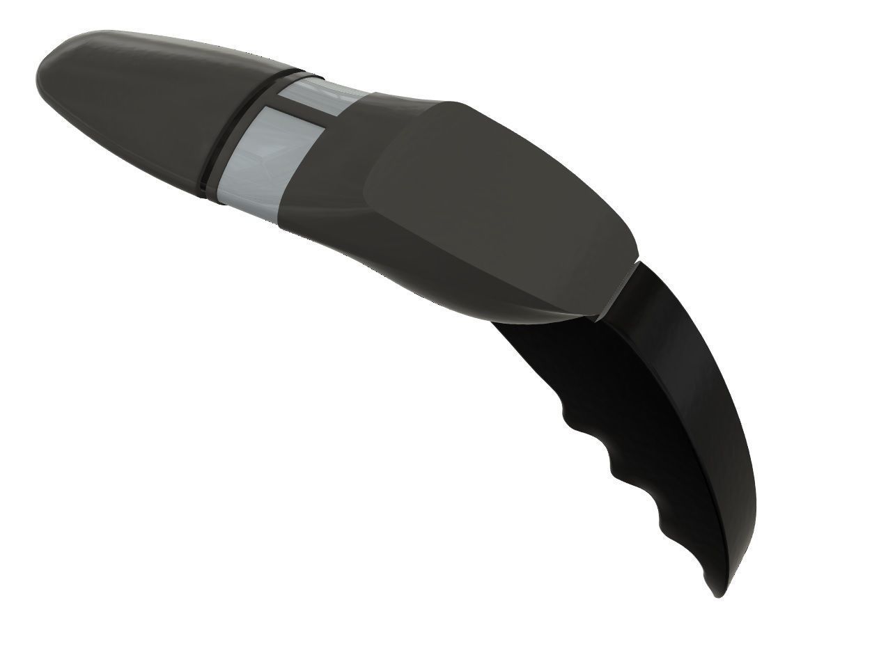 Babylon 5 Pilot Episode Pistol 3D print model_2