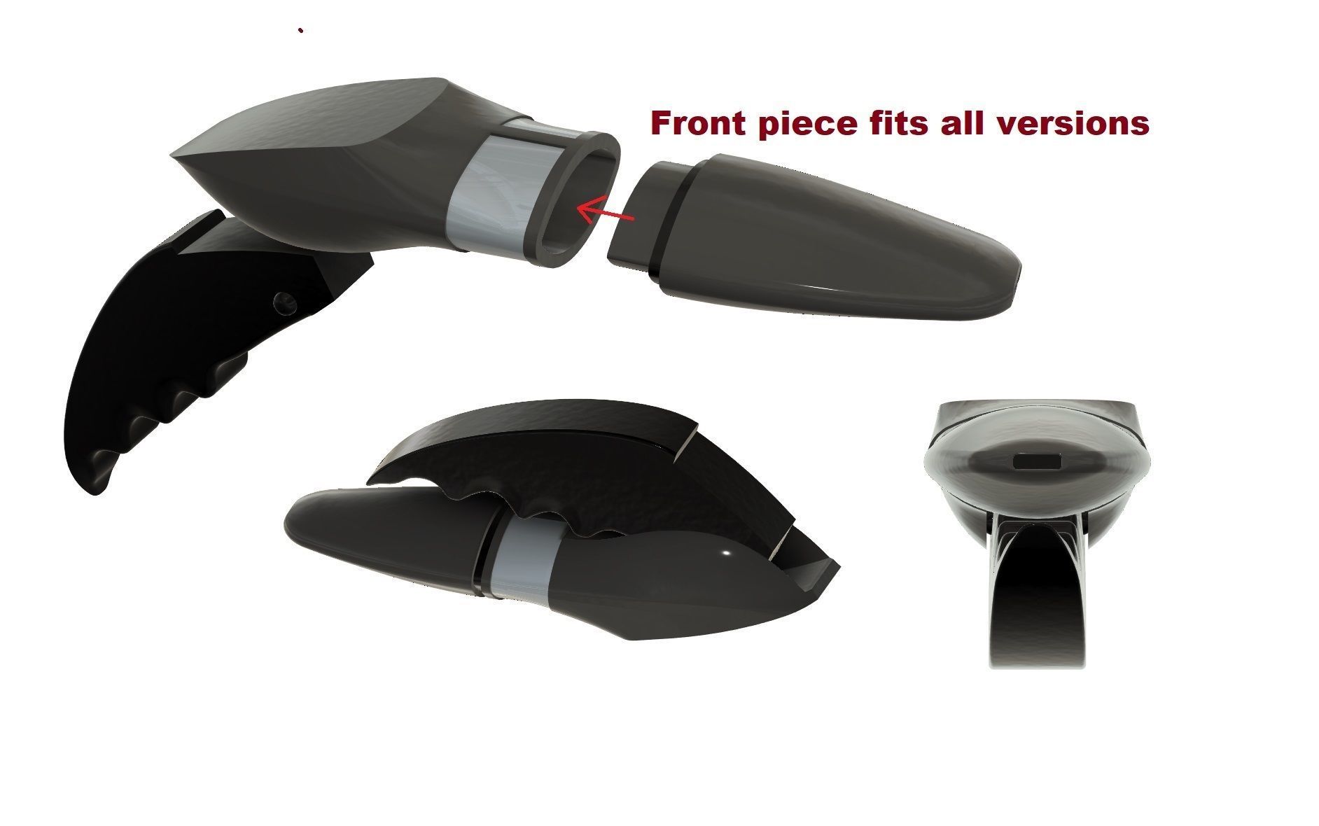 Babylon 5 Pilot Episode Pistol 3D print model_12