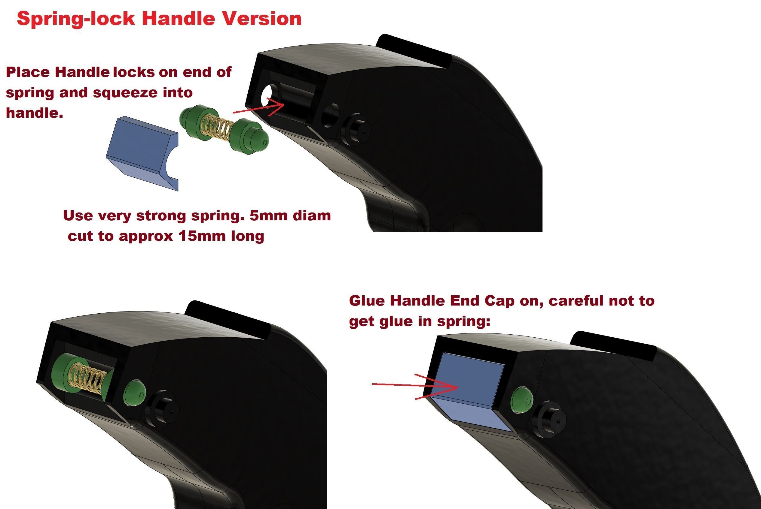 Babylon 5 Pilot Episode Pistol 3D print model_8