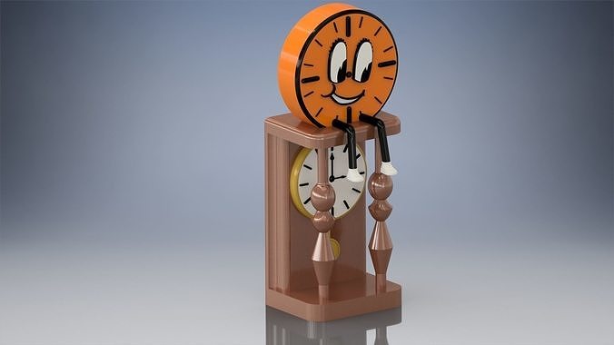 MISS MINUTE CLOCK- LOKI SERIES 3D print model
