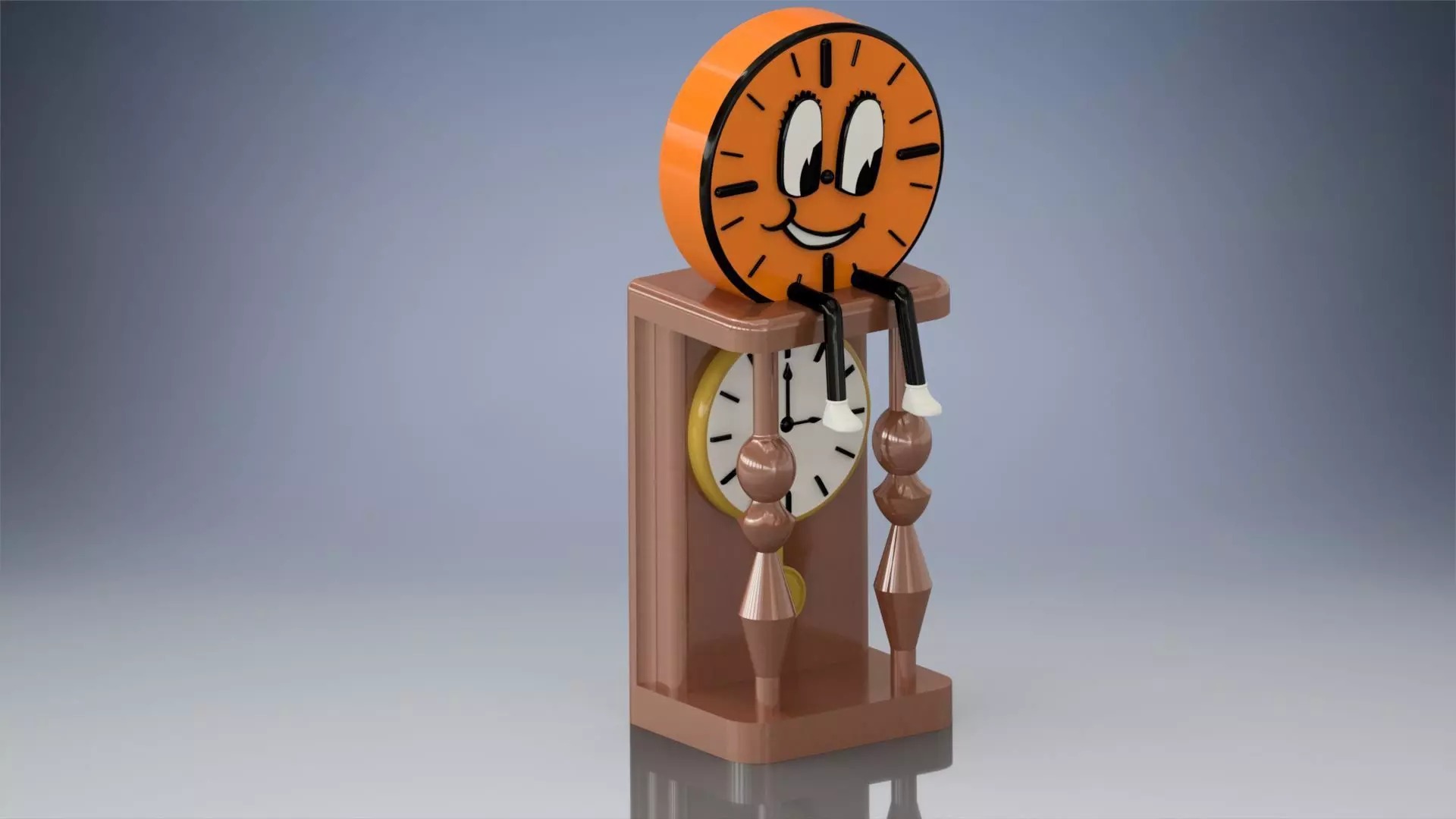 MISS MINUTE CLOCK- LOKI SERIES 3D print model_0