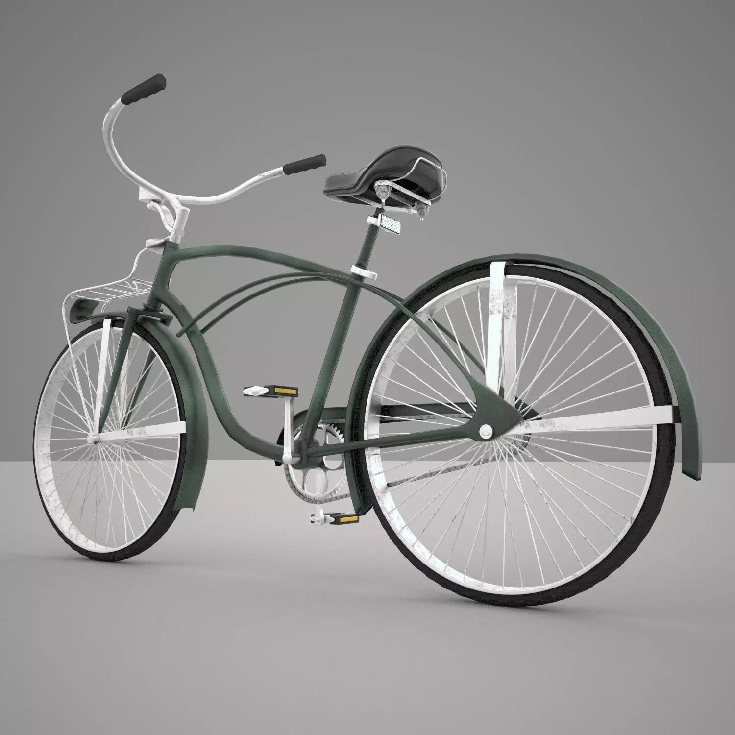 Bicycle vintage - vintage 3D model_0