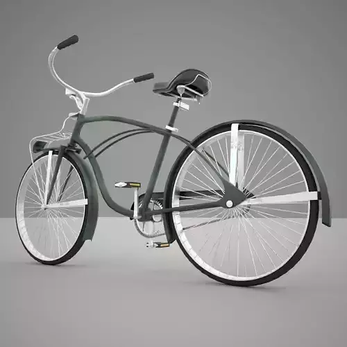 Bicycle vintage - vintage 3D model