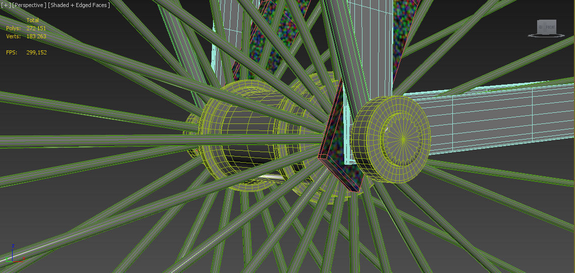 Bicycle vintage - vintage 3D model_4