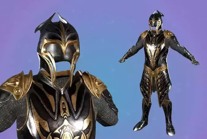 Mirkwood Elf Armour Dark Medieval Style