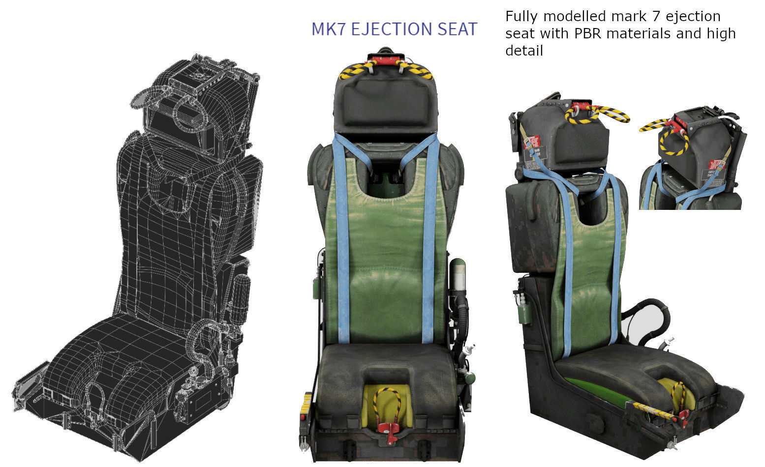 F104G starfighter fighter jet Free 3D model_5