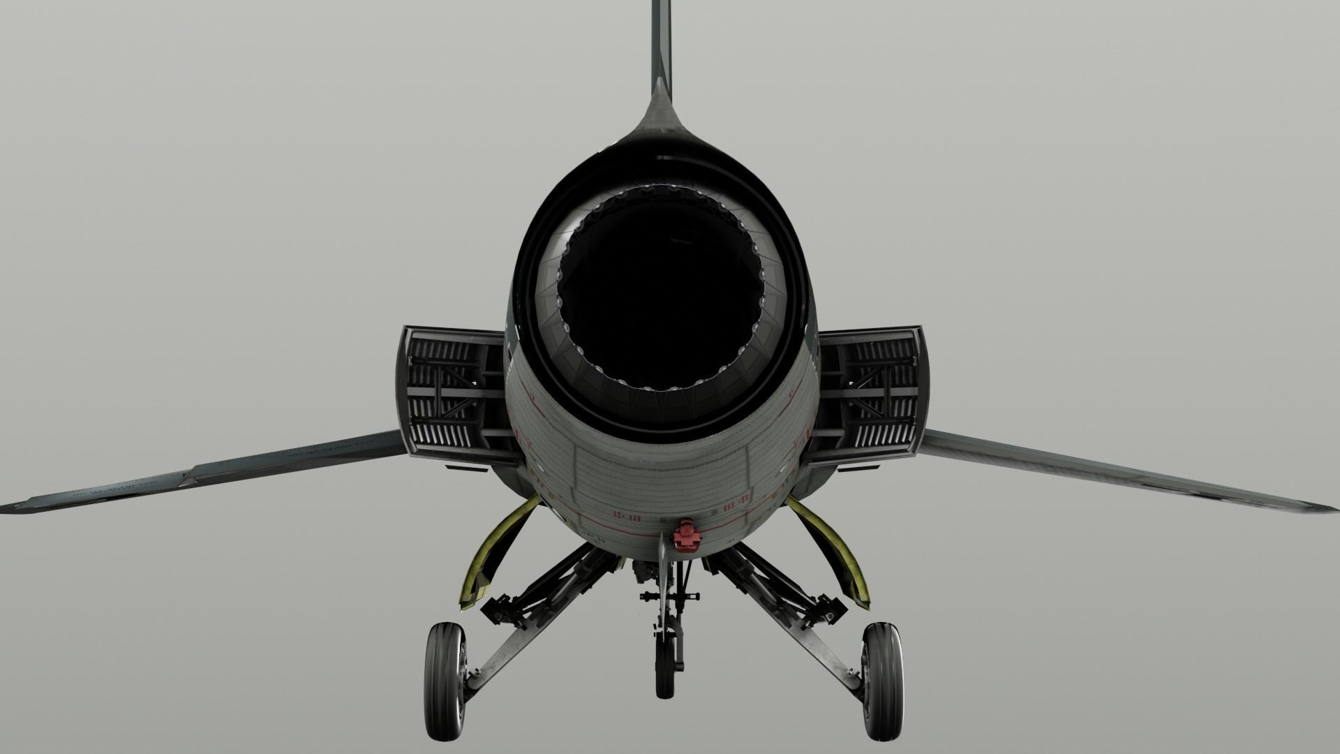 F104G starfighter fighter jet Free 3D model_3