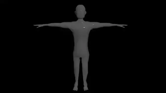 Lowpoly Rigged UV Unwrapped Game Model