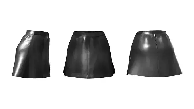 Flowy A-Line Mini Skirt