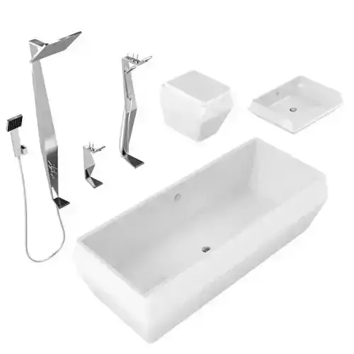Bathroom Fixtures Bathtub Shower Sink