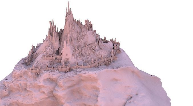 Persian Fortress 3D model