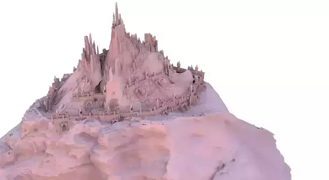Persian Fortress 3D model