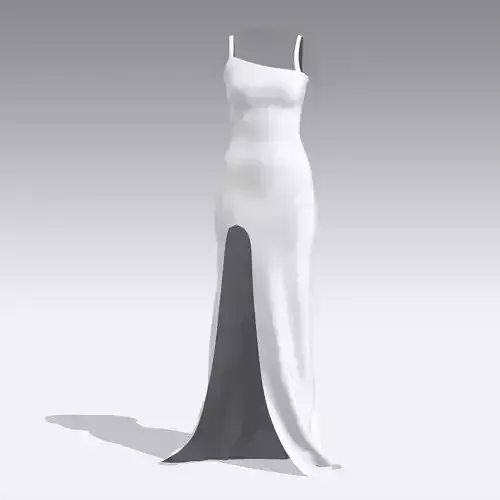 DRESS DRESS on mannequin 3D model