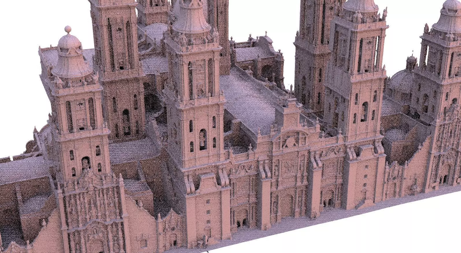 Cathedral Huge detailed 3D model
