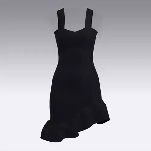 DRESS DRESS with ruffles