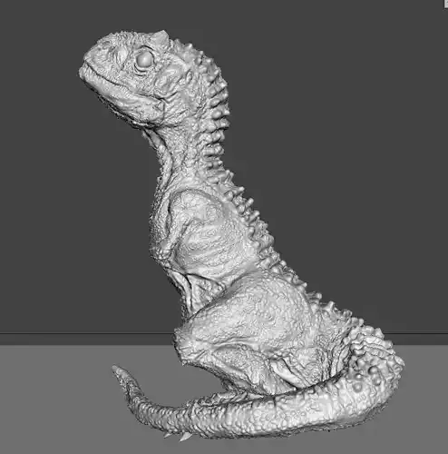Baby Carno hatchling dinosaur