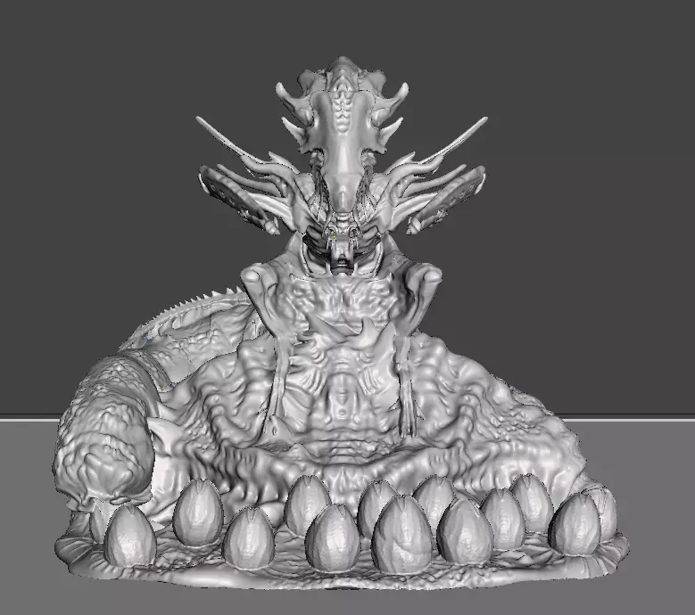 Aliens queen mother Free 3D model