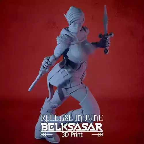 Illanis Nude 3D print model