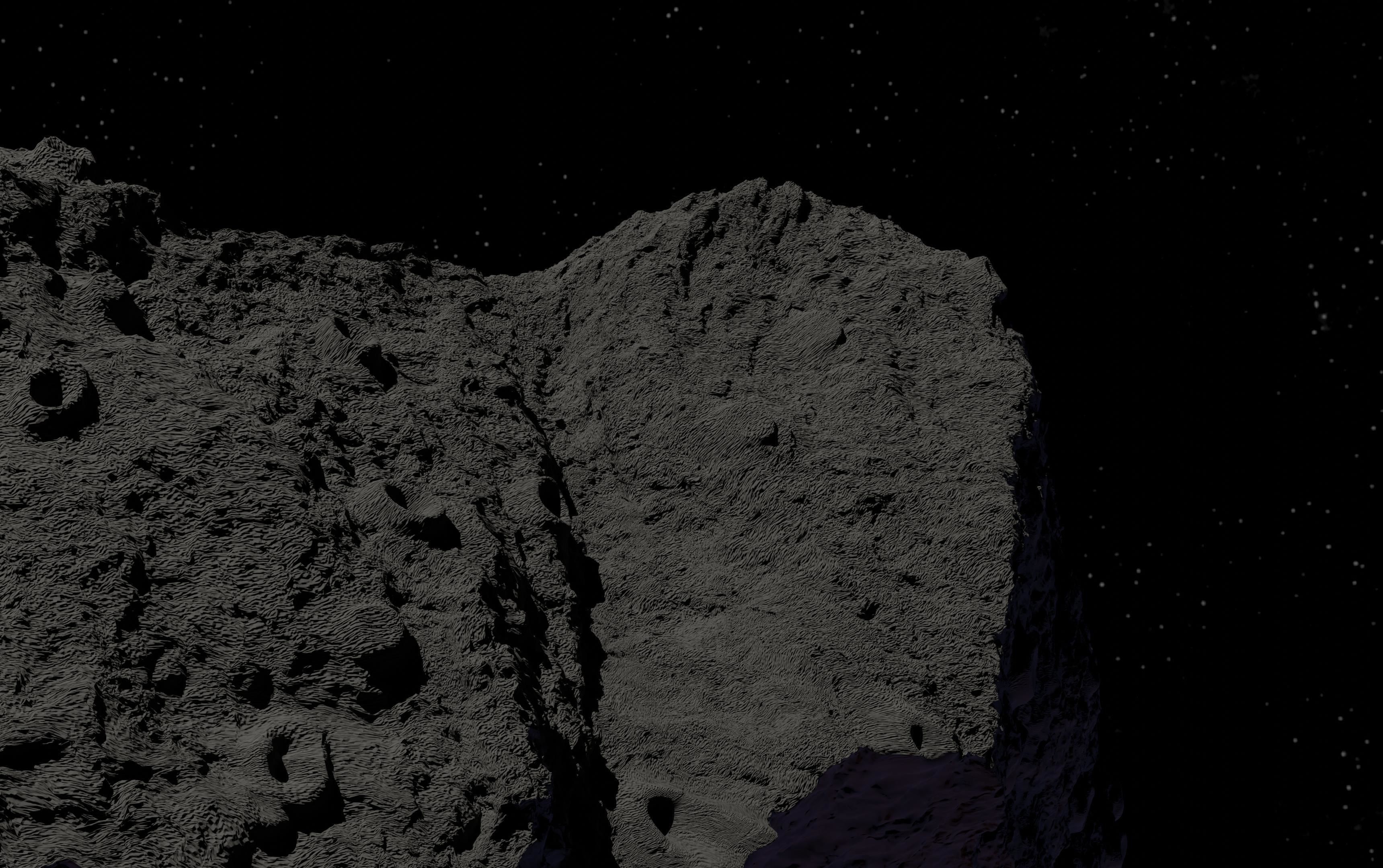 asteroid version 2 high detail 3D model_9