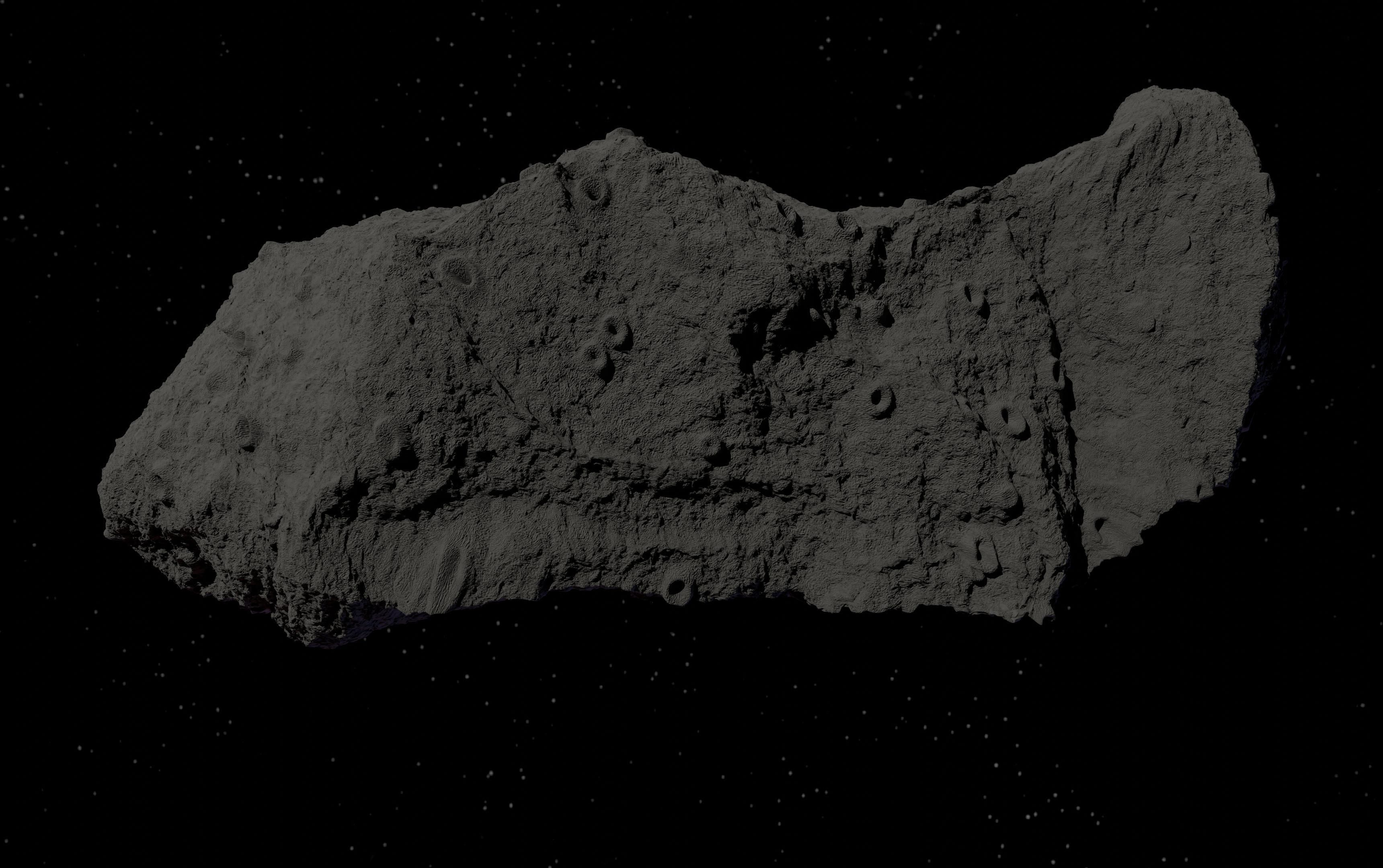 asteroid version 2 high detail 3D model_15