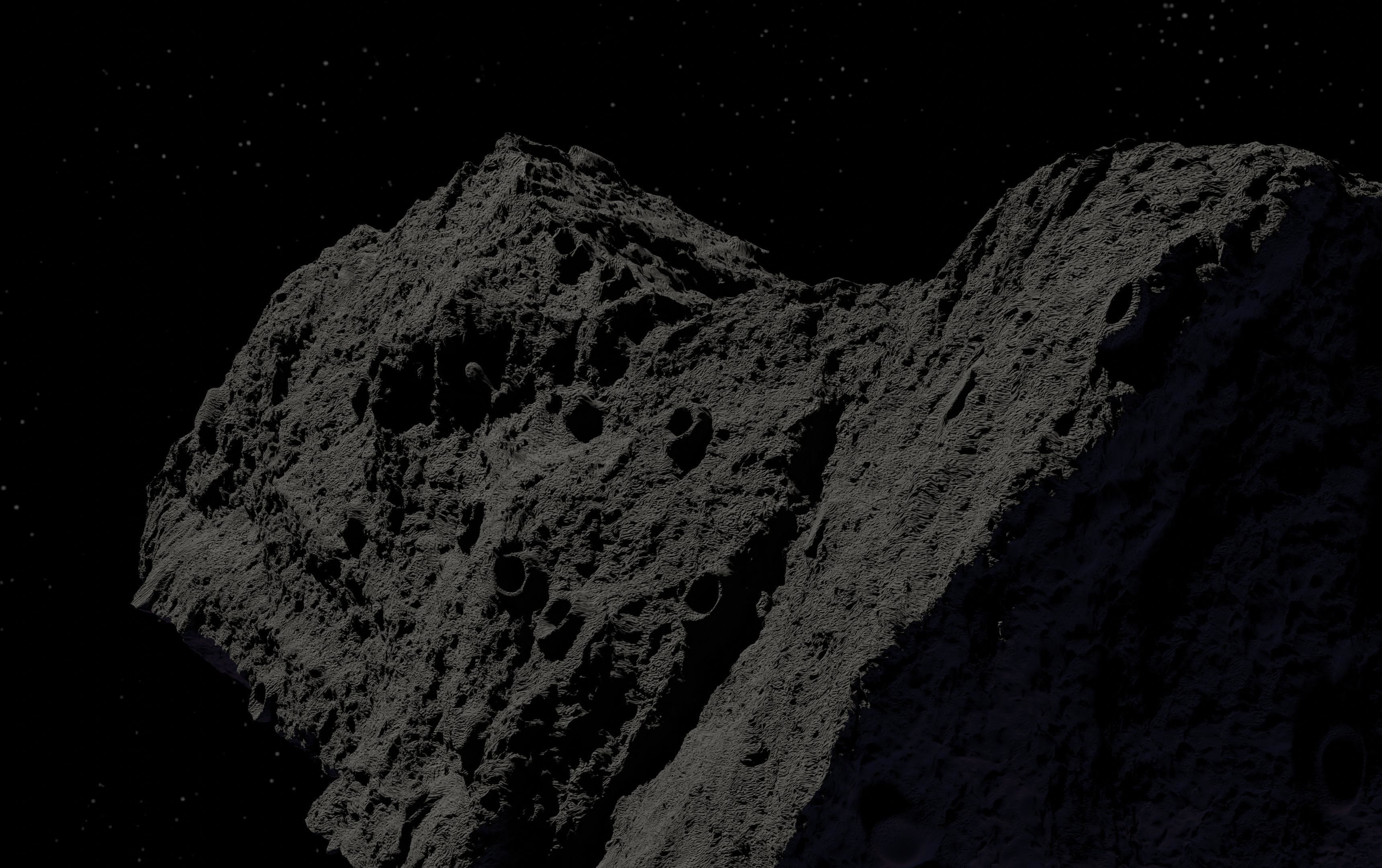 asteroid version 2 high detail 3D model_5