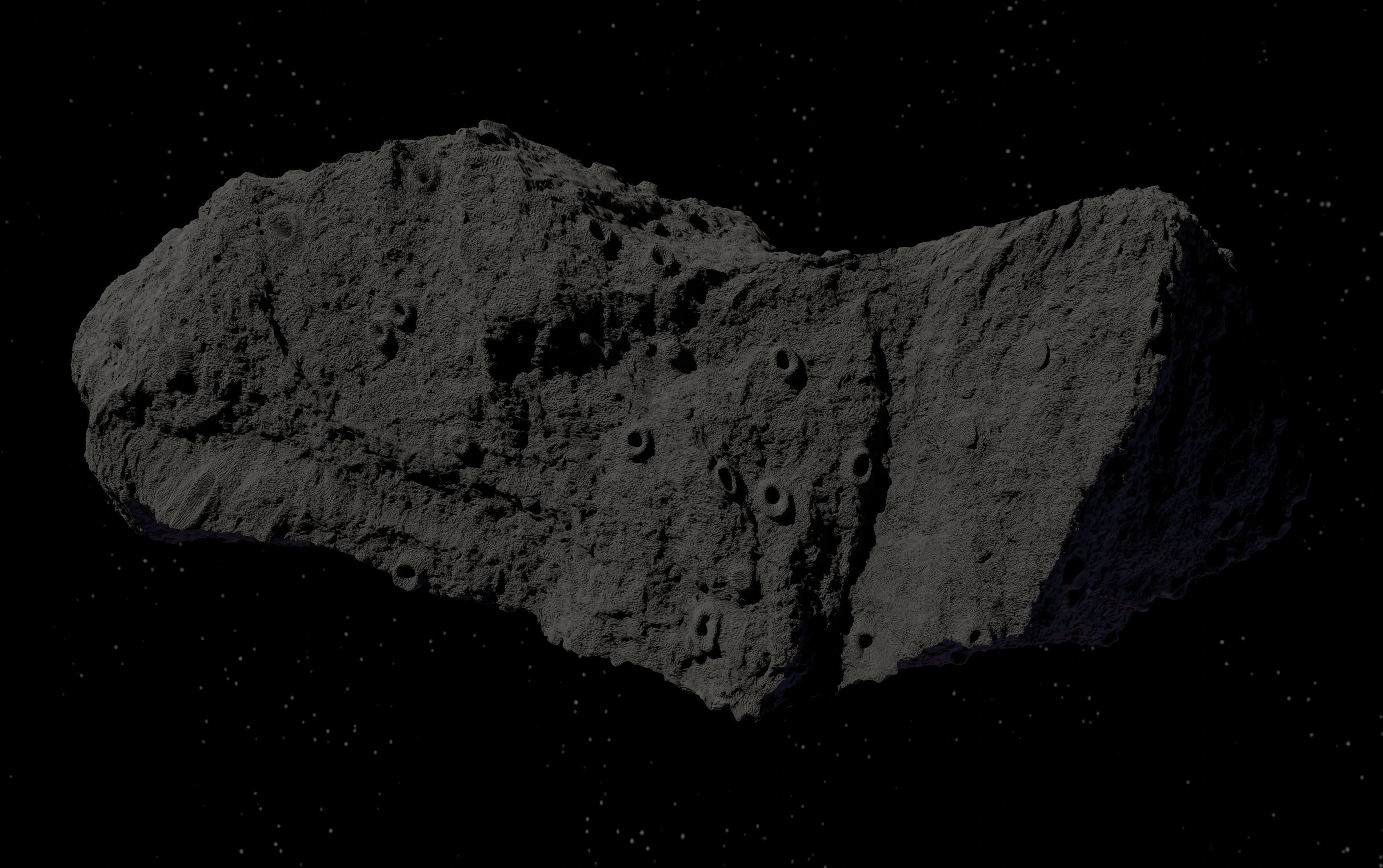 asteroid version 2 high detail 3D model_12