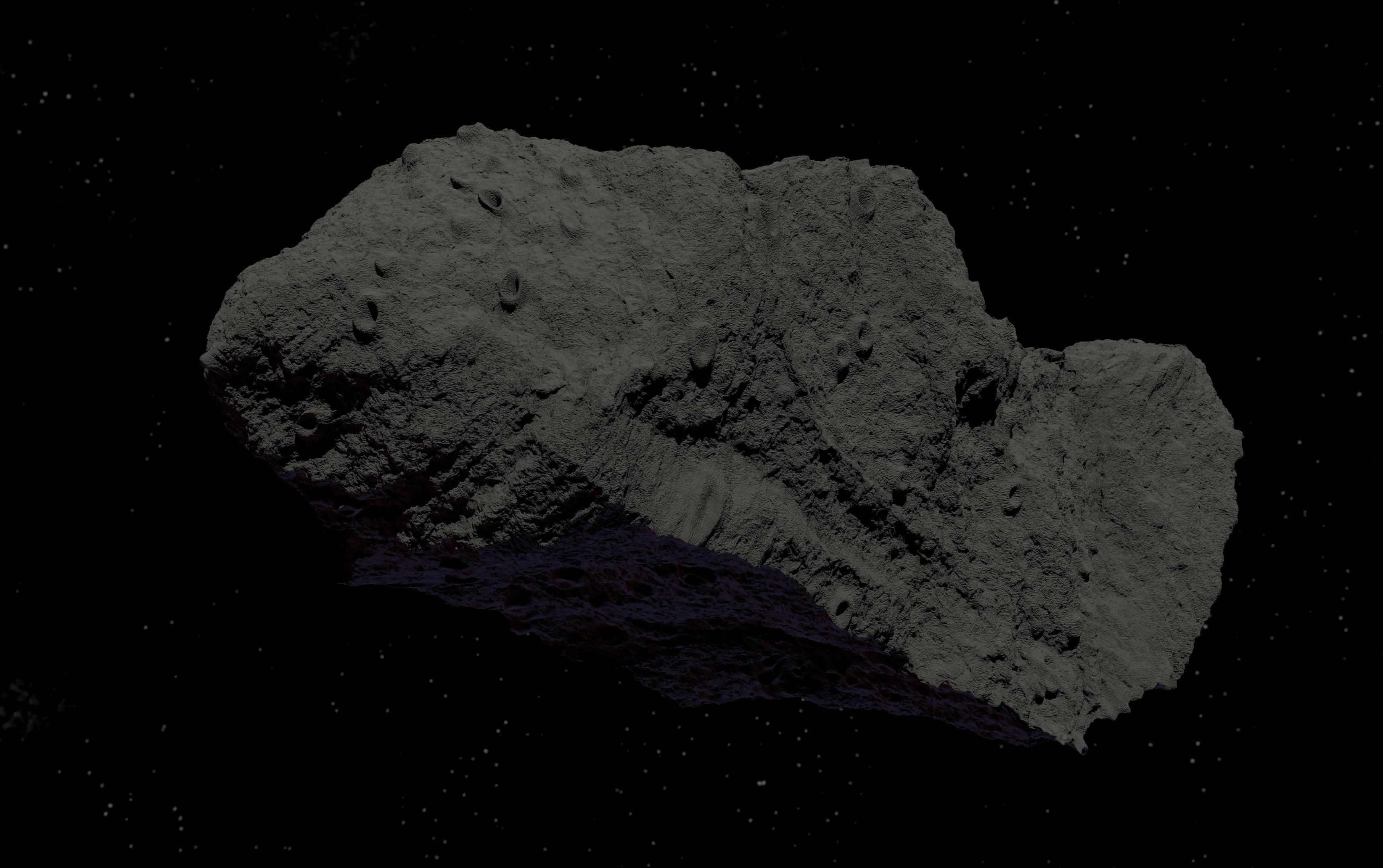 asteroid version 2 high detail 3D model_16