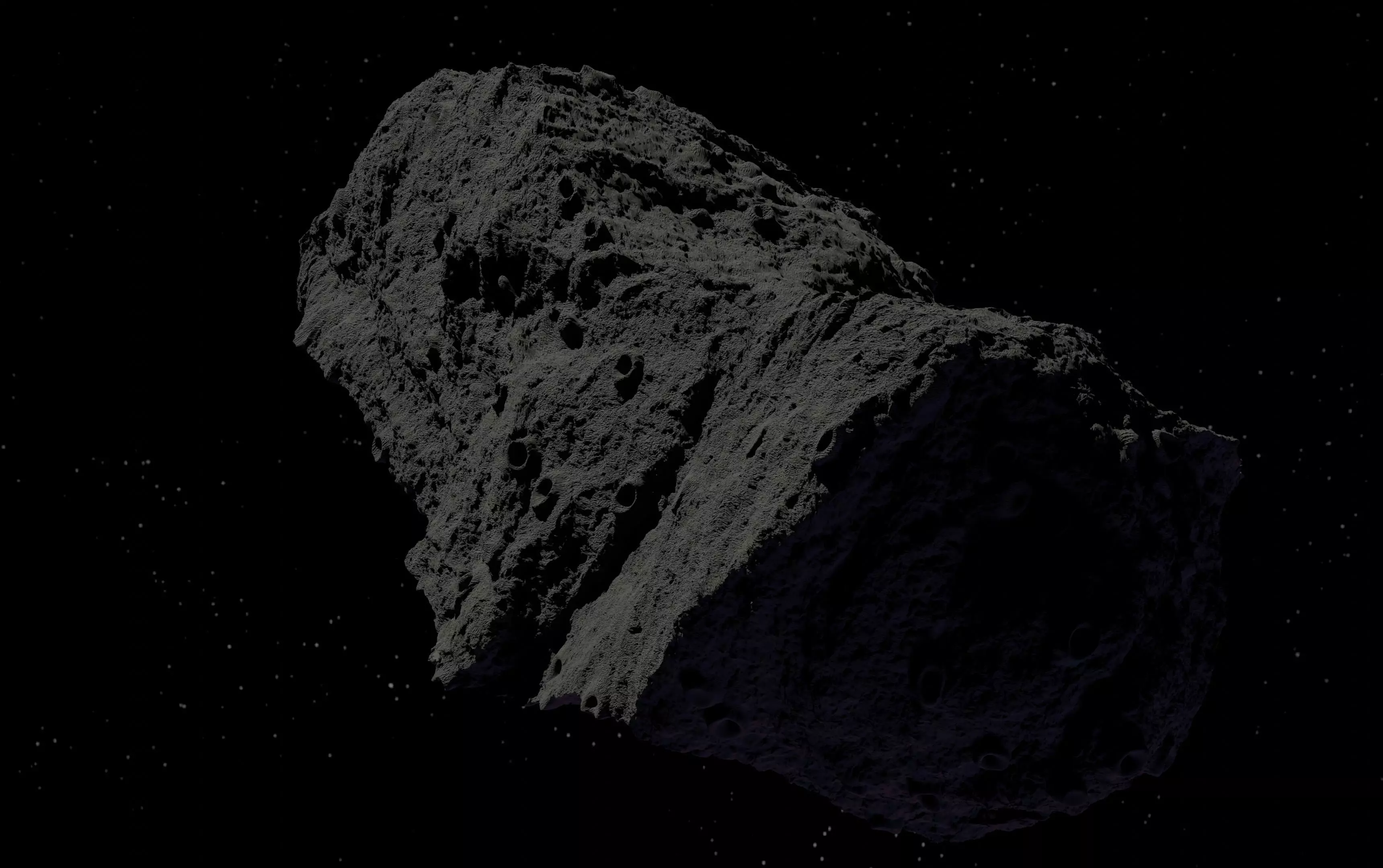 asteroid version 2 high detail 3D model_0