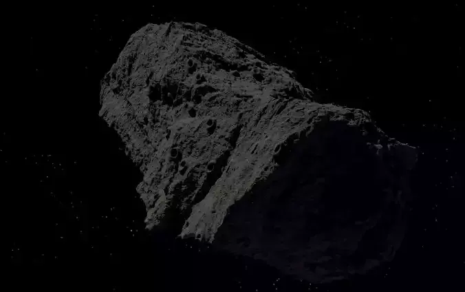 asteroid version 2 high detail  3D model