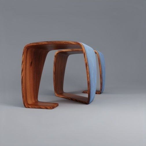 Spiral Bench 3D model_2