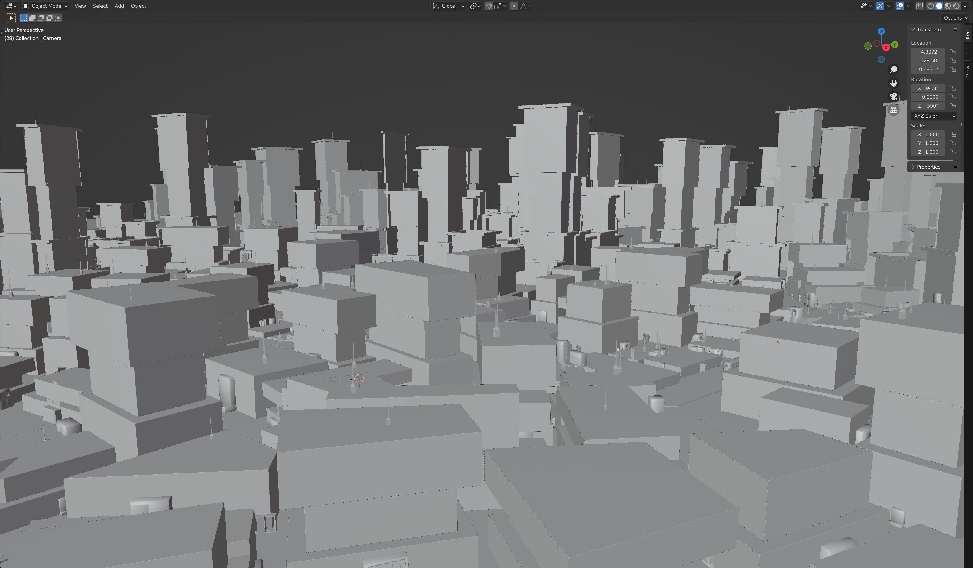 Sci fi city settlement Game Ready 4k real world scale Interiors Low-poly 3D model_11